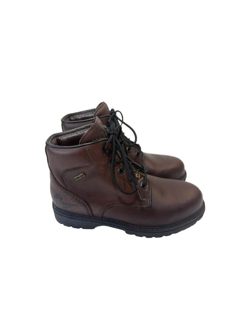 Havana Joe  Brown Leather Waterproof Gore Tex Chukka Boots Size 6
